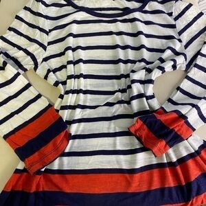 Pilcro and the Letterpress Stripe Blouse